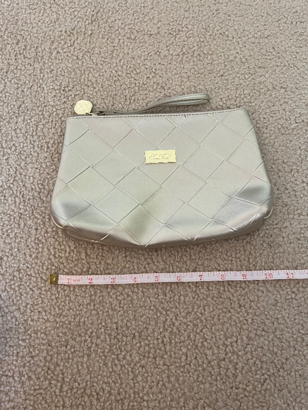 Shiseido Champagne Color Makeup Bag